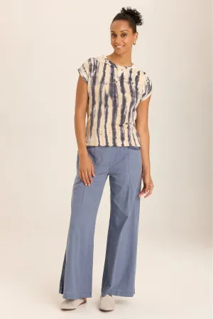 Slub Knit Tie Dye Top