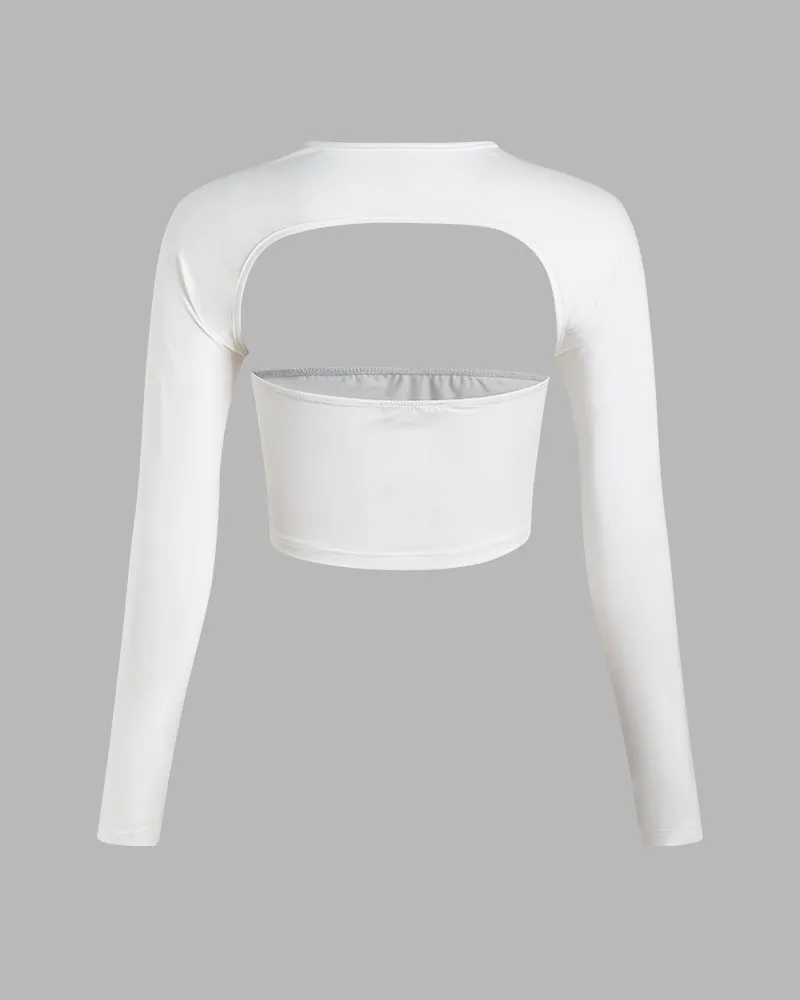Slyvian Tube Top with Bolero