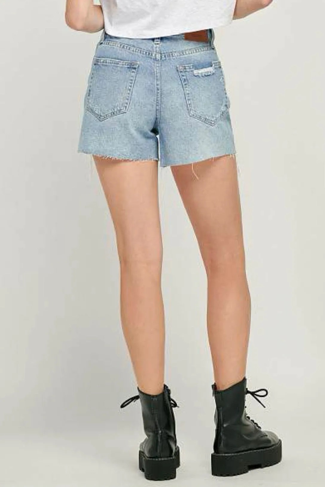 Sofie Denim Mom Shorts