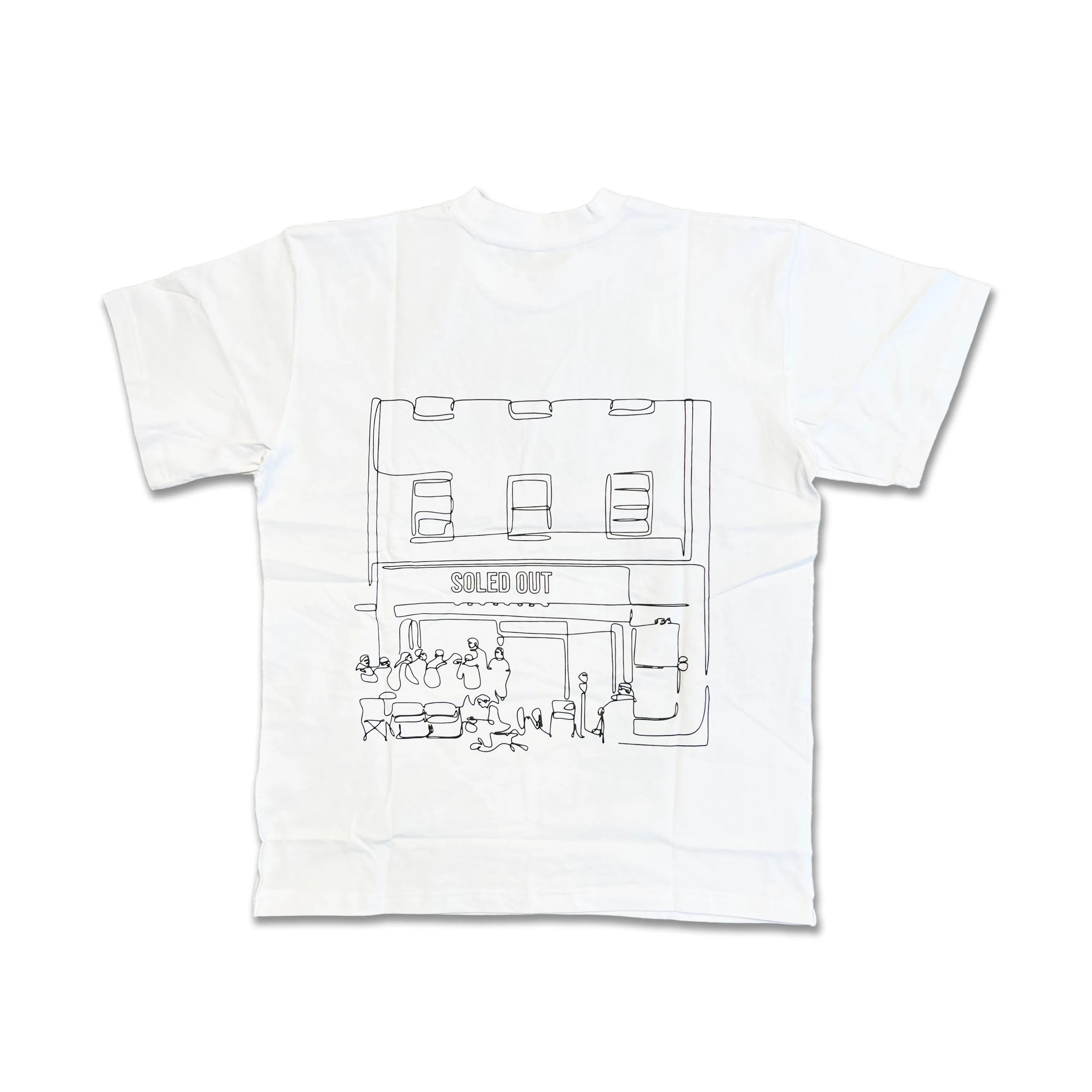 Soled Out T-Shirt "SHOP" White Size XL