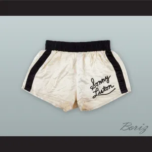 Sonny Liston White Boxing Shorts