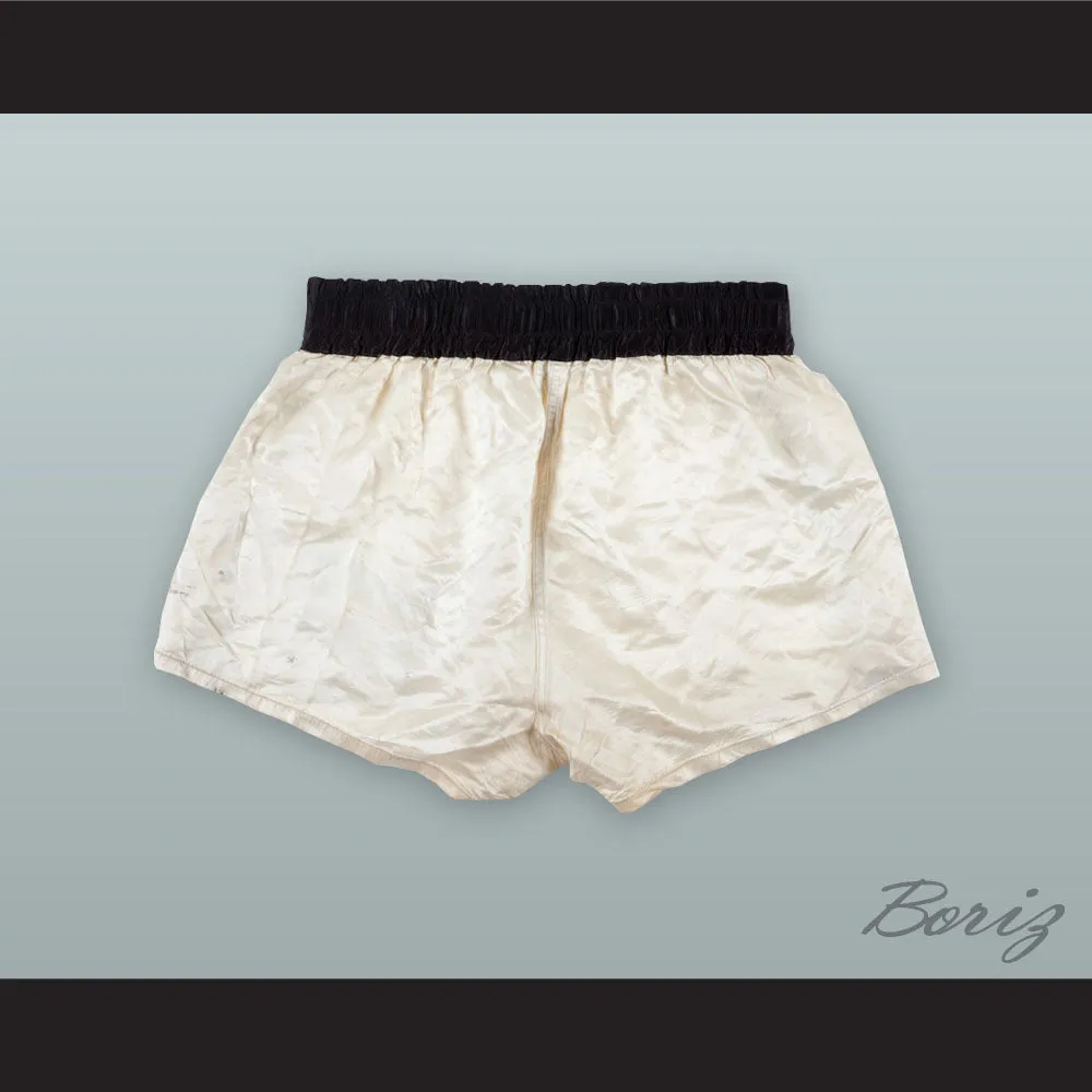 Sonny Liston White Boxing Shorts