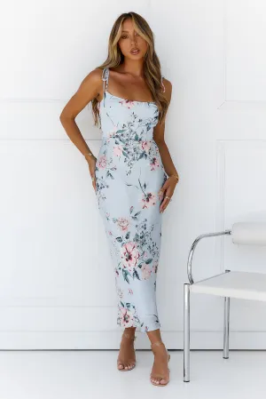 Sophisticated Flora Maxi Dress Print
