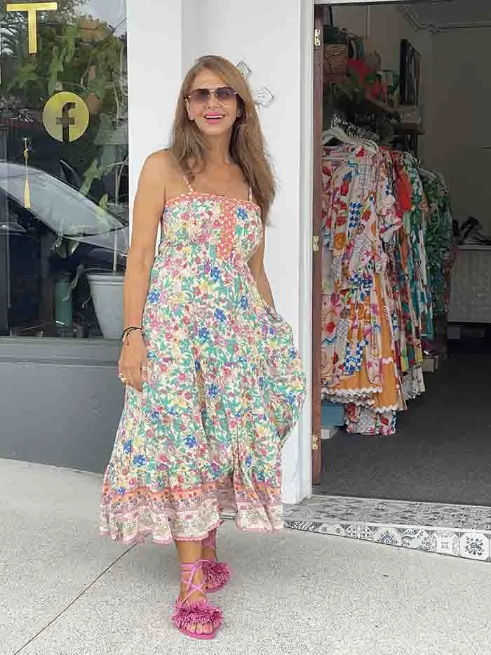 Spellbound Flora Midi Dress