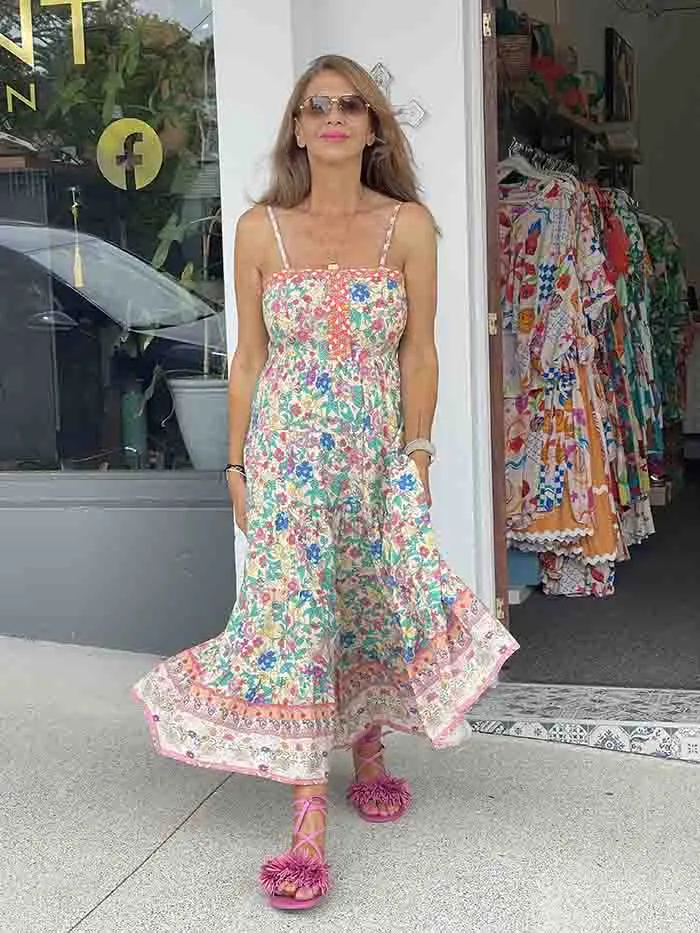 Spellbound Flora Midi Dress
