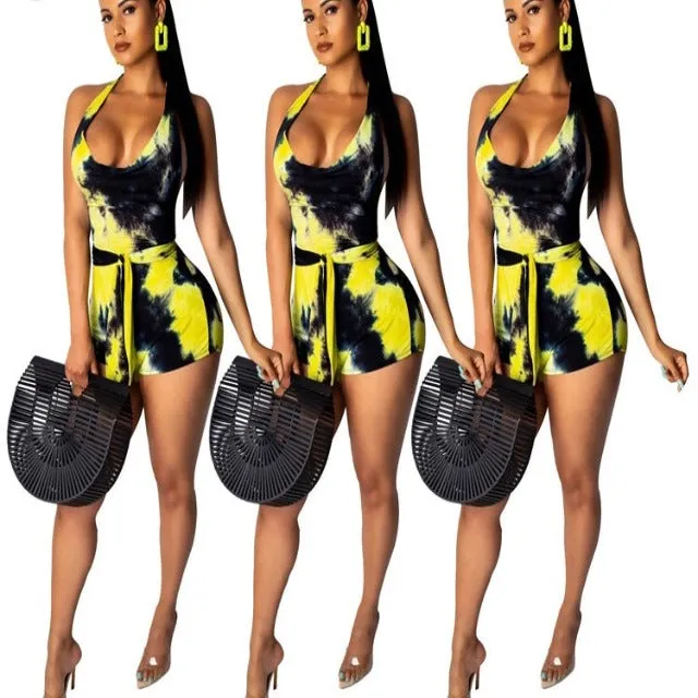 Splash Tie-Dye Romper