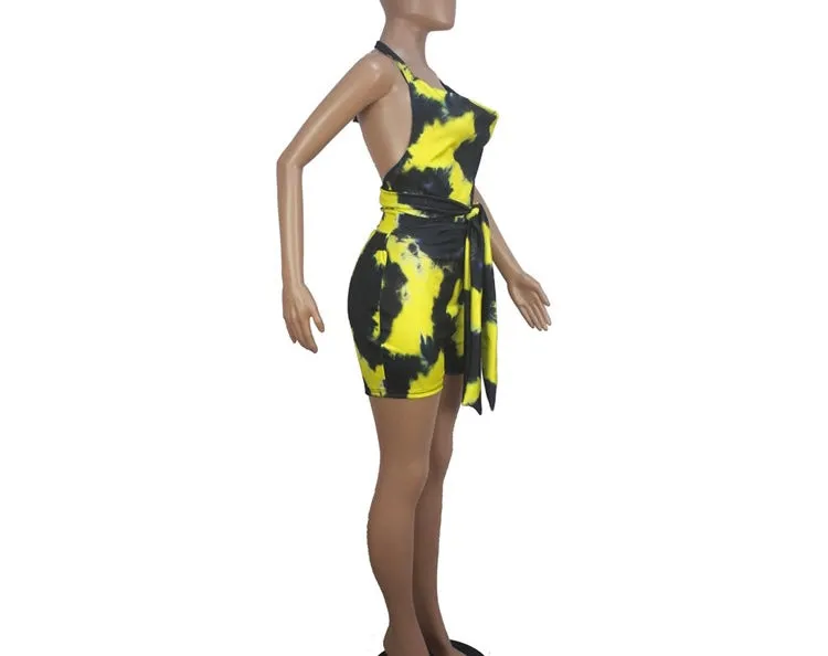 Splash Tie-Dye Romper