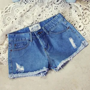 Spool Distressed Shorts