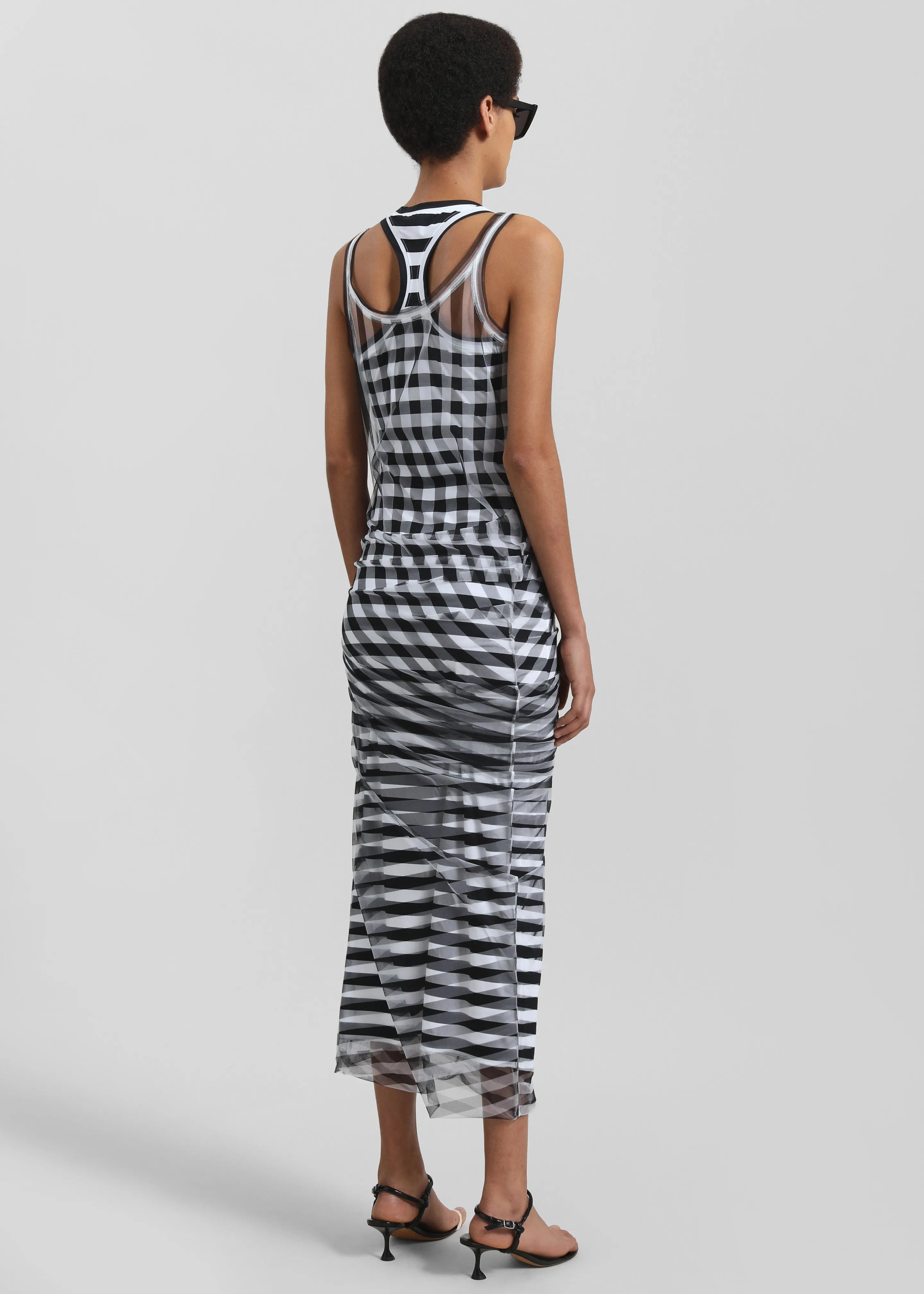 Sportmax Naro Tulle Dress - Black