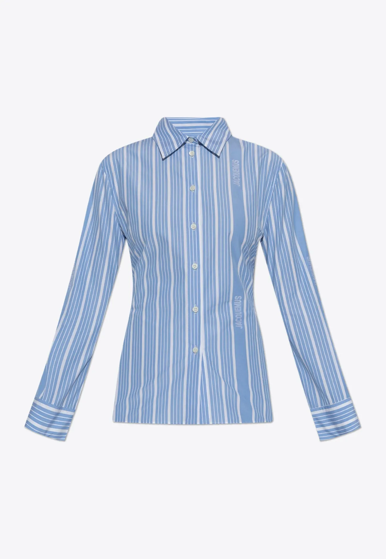 Striped Shirt with Cut-Out