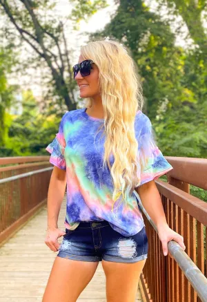Sugar High Tie Dye Tee