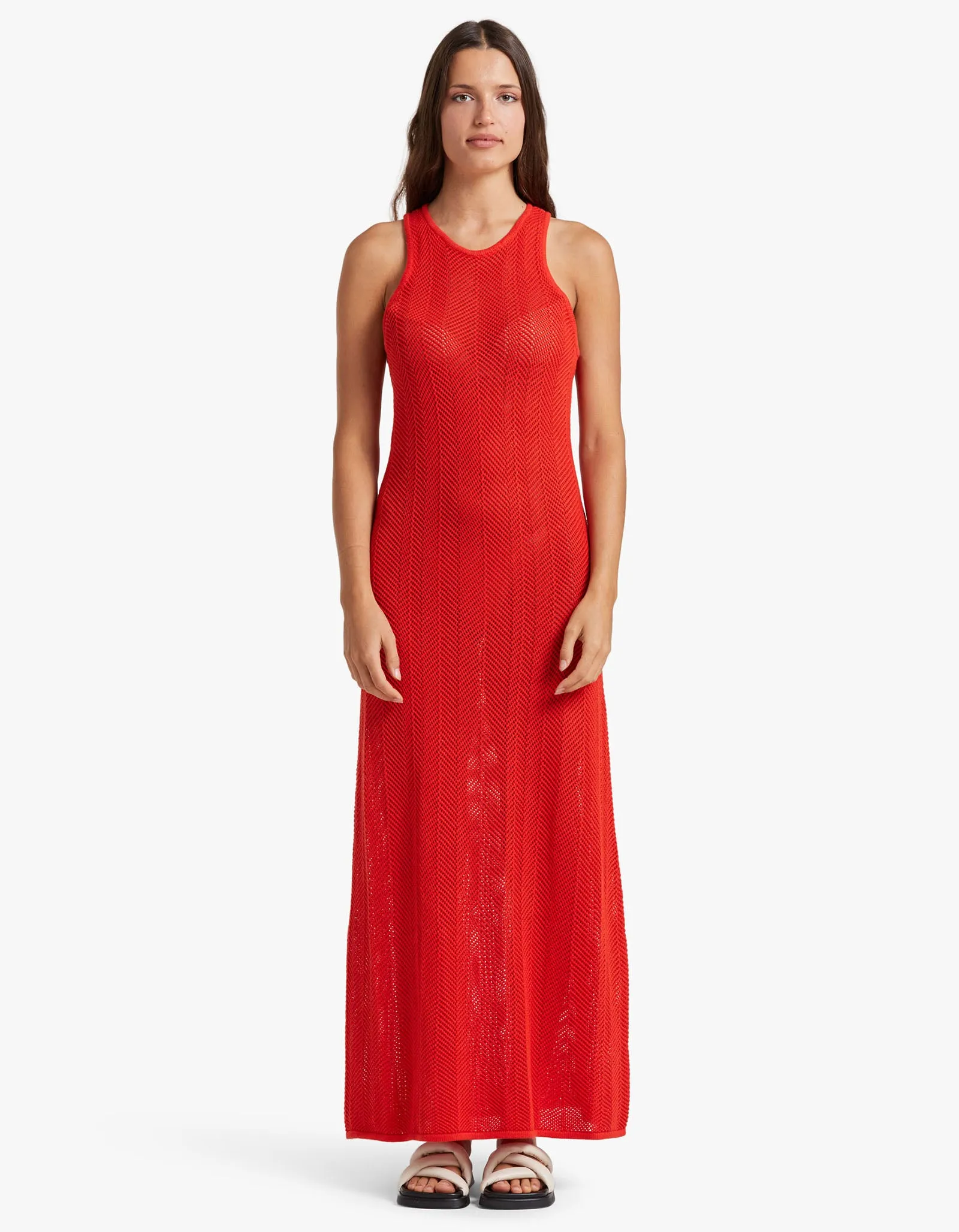 Sundown Dress - True Red