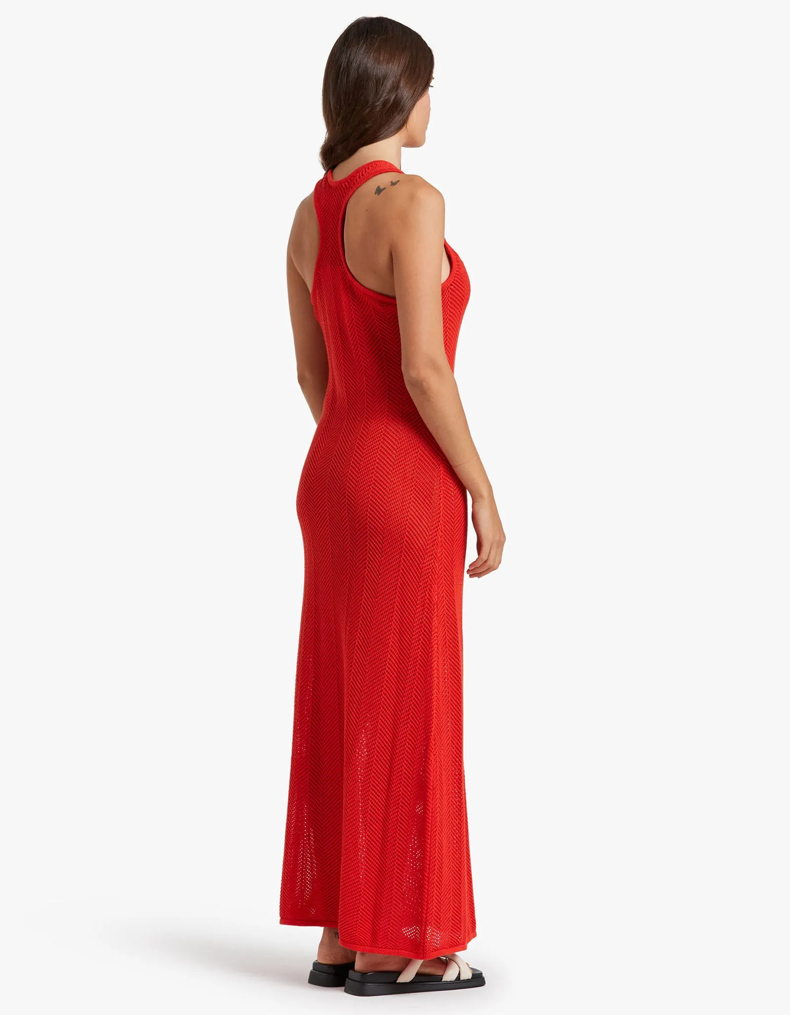 Sundown Dress - True Red