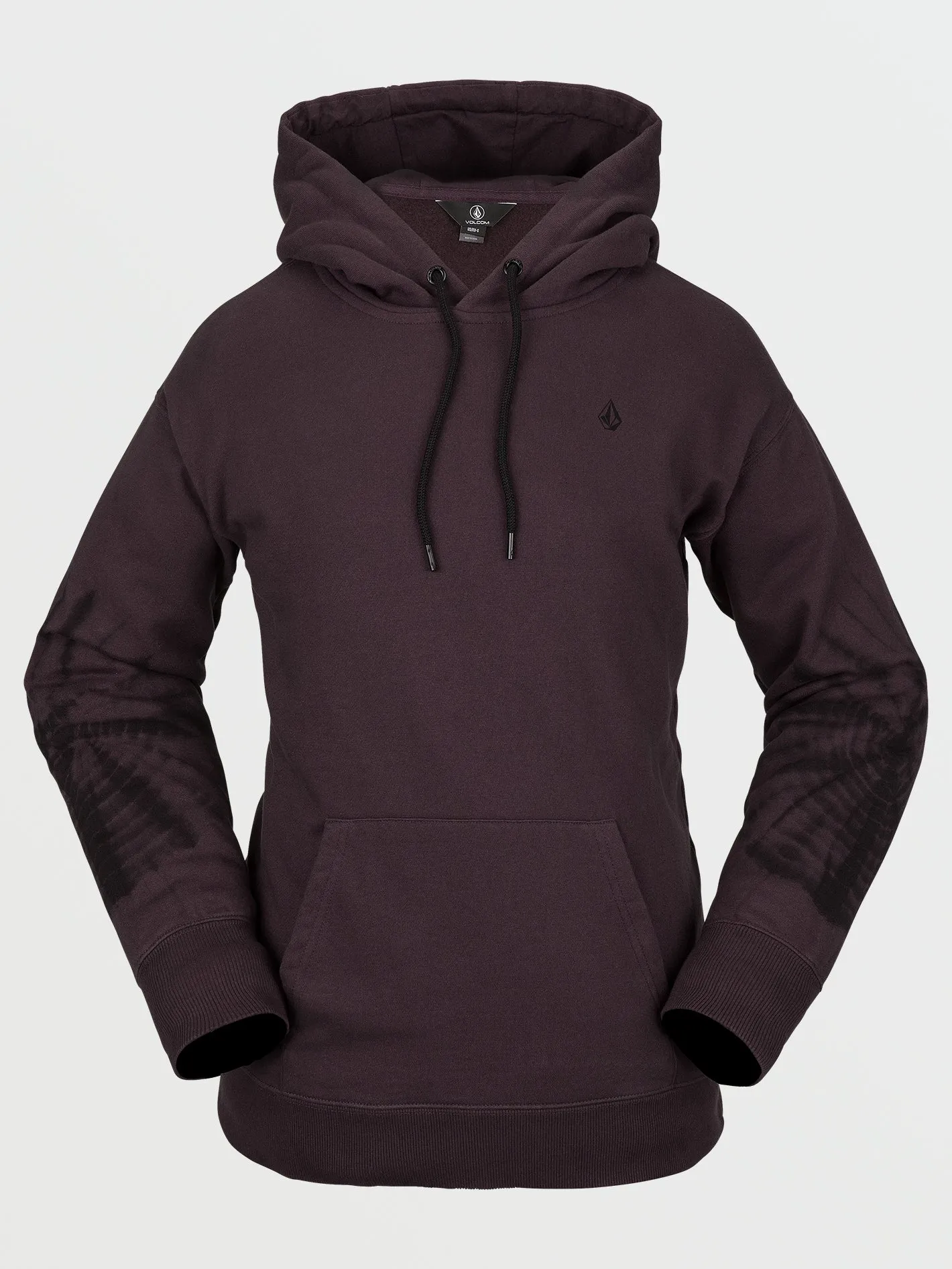 Sweat à capuche Costus Fleece - Black Plum