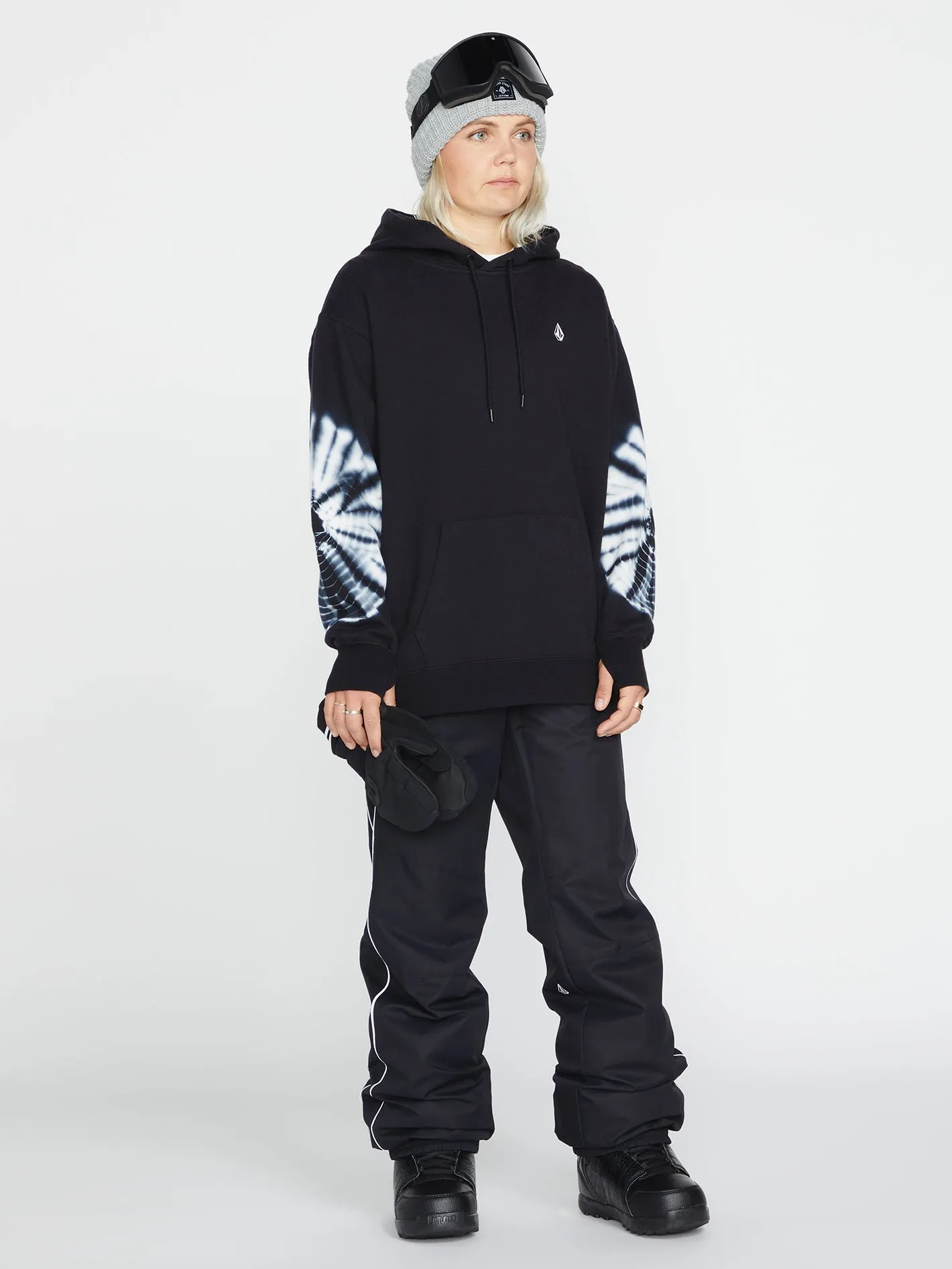 Sweat à capuche Costus Fleece - Black