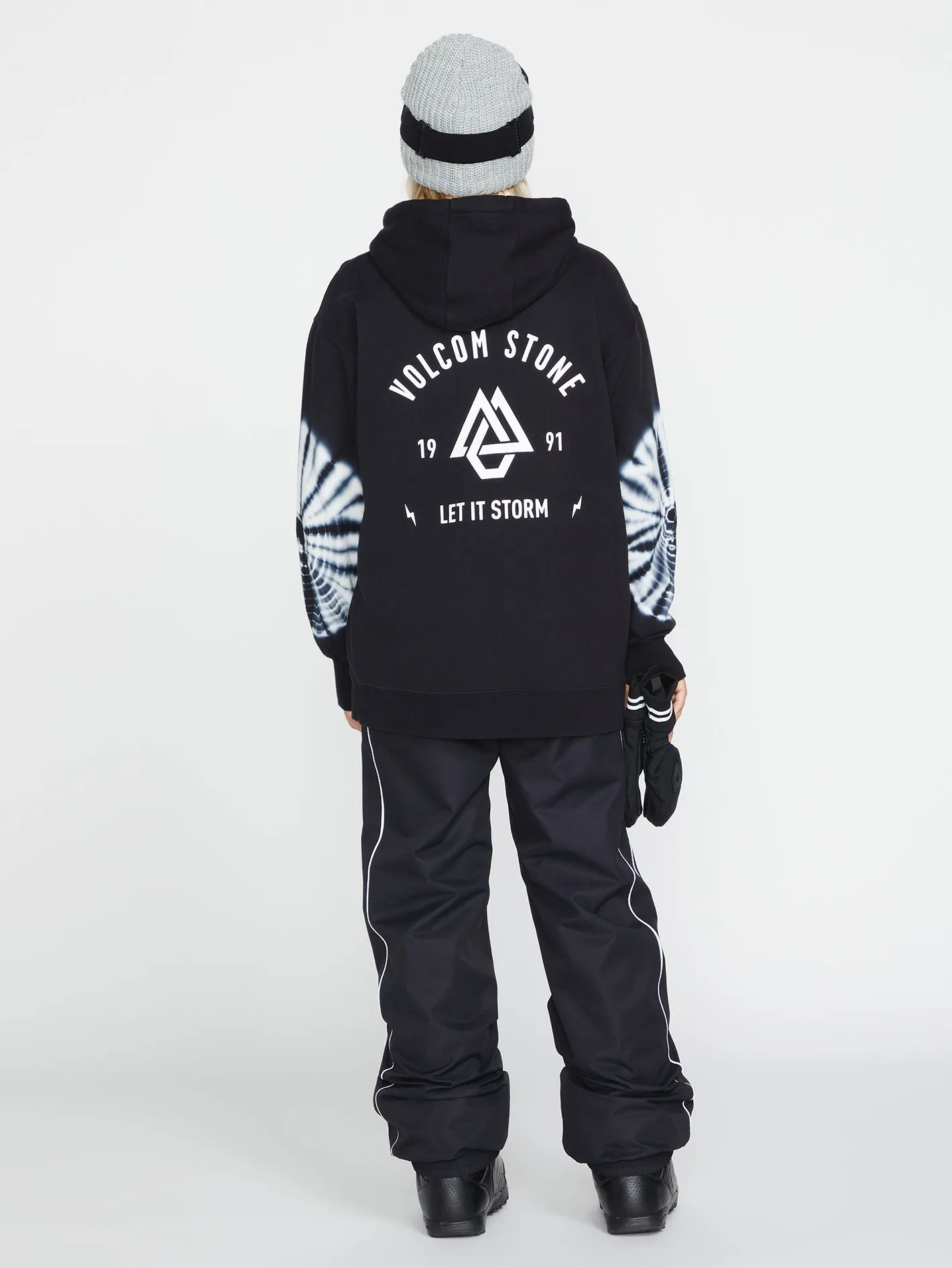Sweat à capuche Costus Fleece - Black