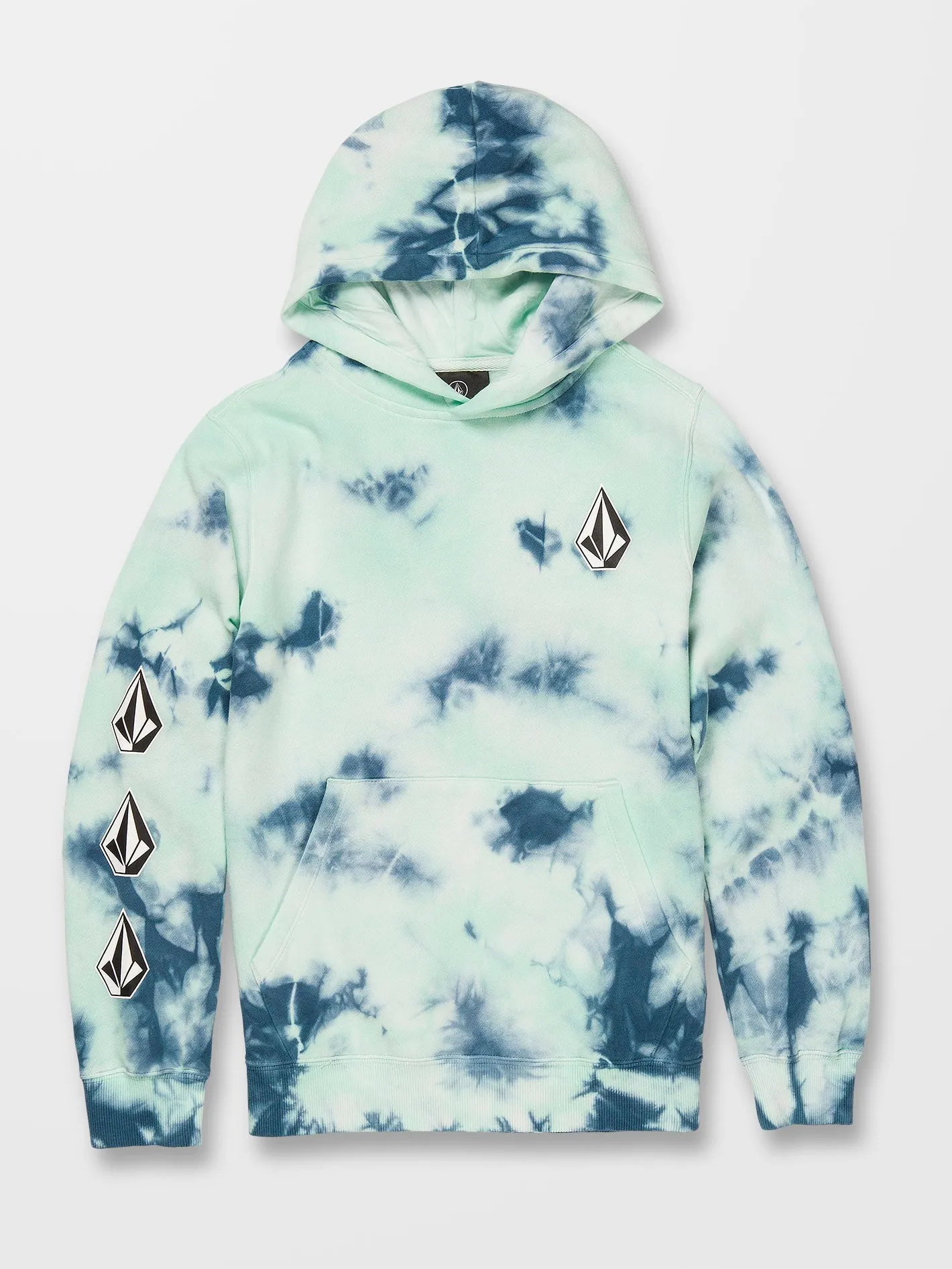 Sweat à capuche Iconic Stone Plus - TEMPLE TEAL - (ENFANT)