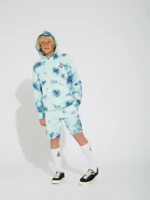 Sweat à capuche Iconic Stone Plus - TEMPLE TEAL - (ENFANT)