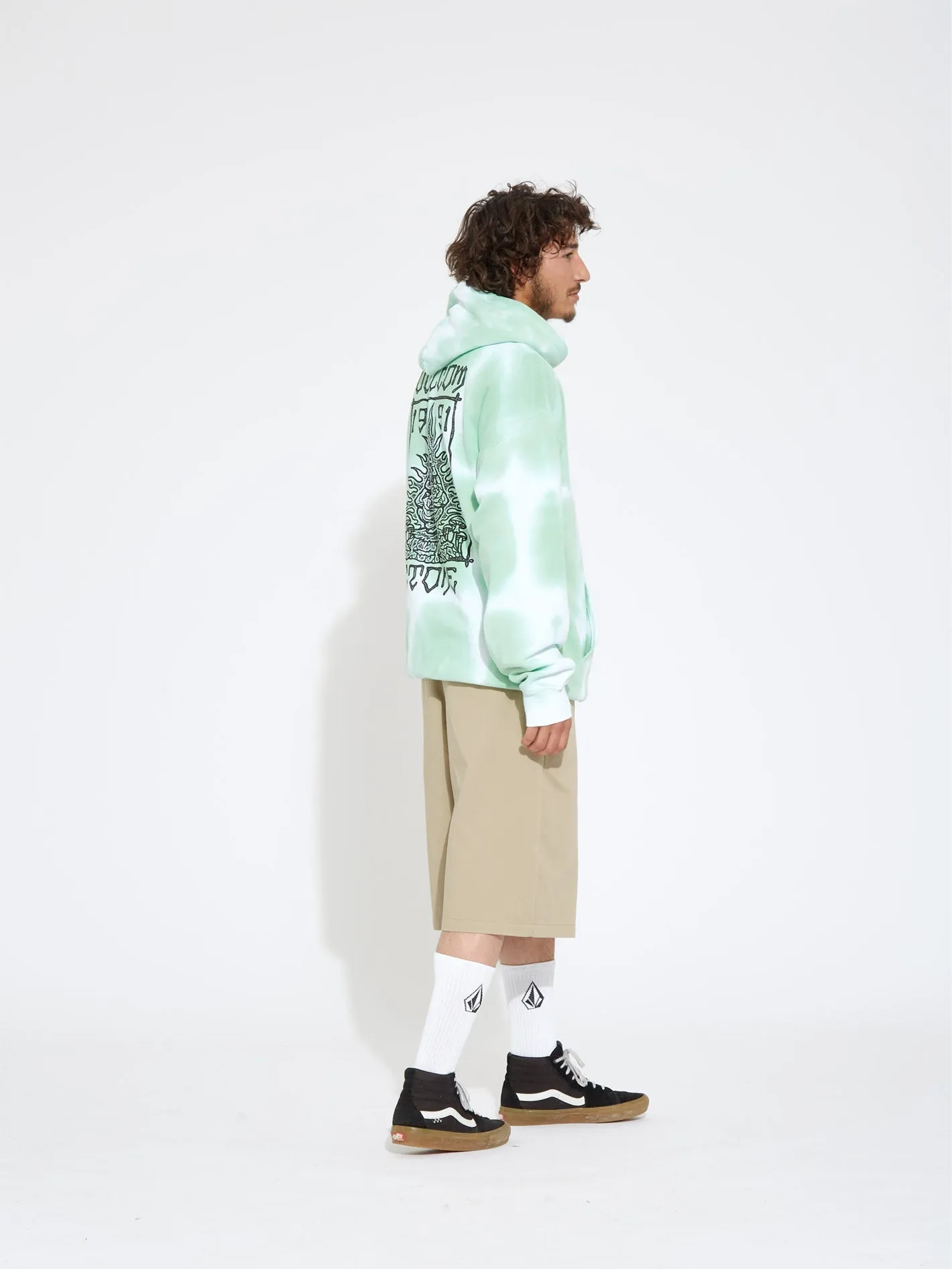 Sweat à capuche Trippin Dye - BOTTLE GREEN