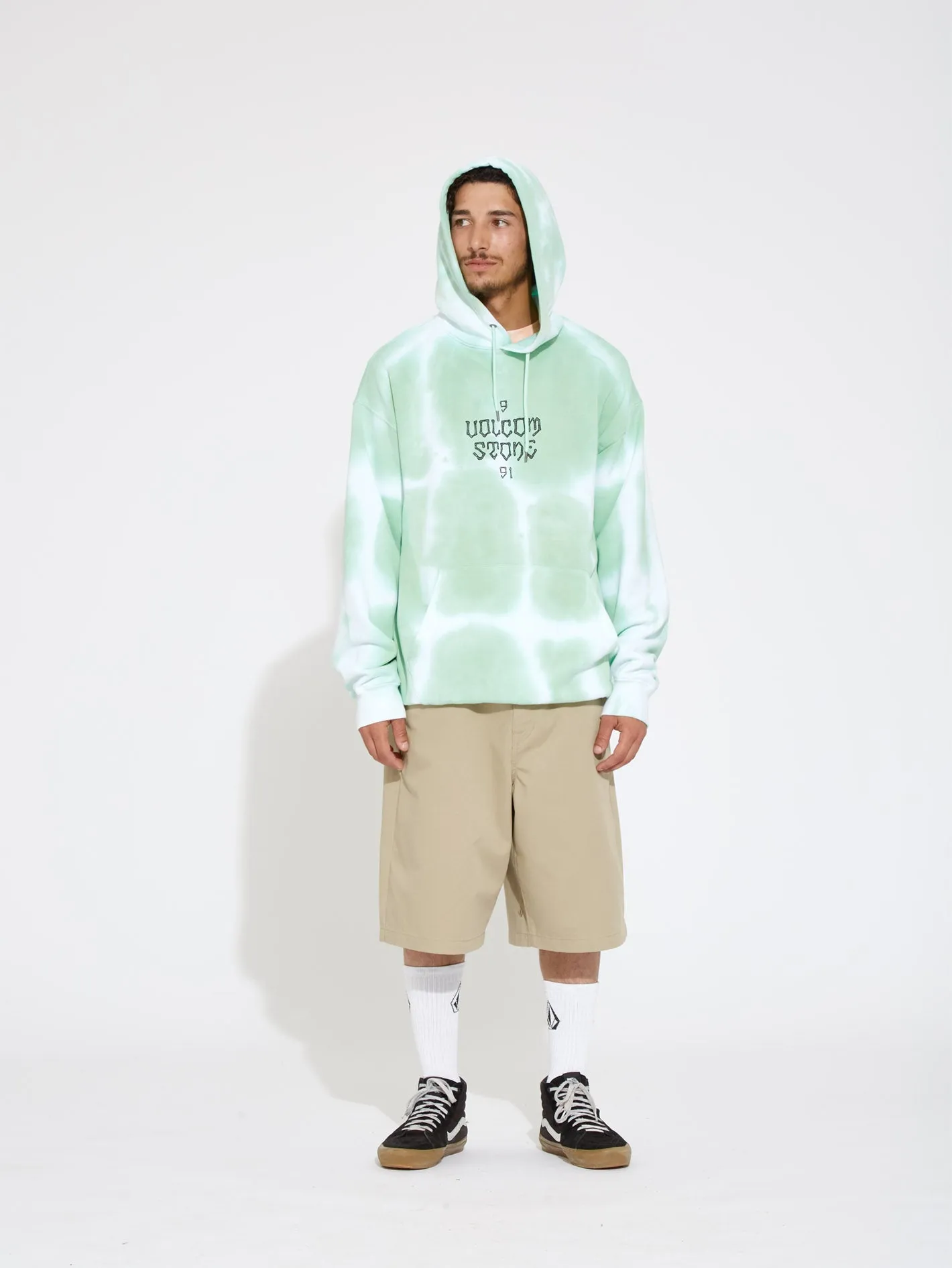 Sweat à capuche Trippin Dye - BOTTLE GREEN