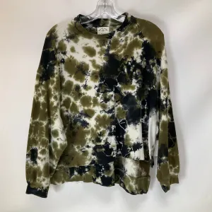 Sweatshirt Crewneck By Electric & Rose In Tie Dye Print, Size: Xs