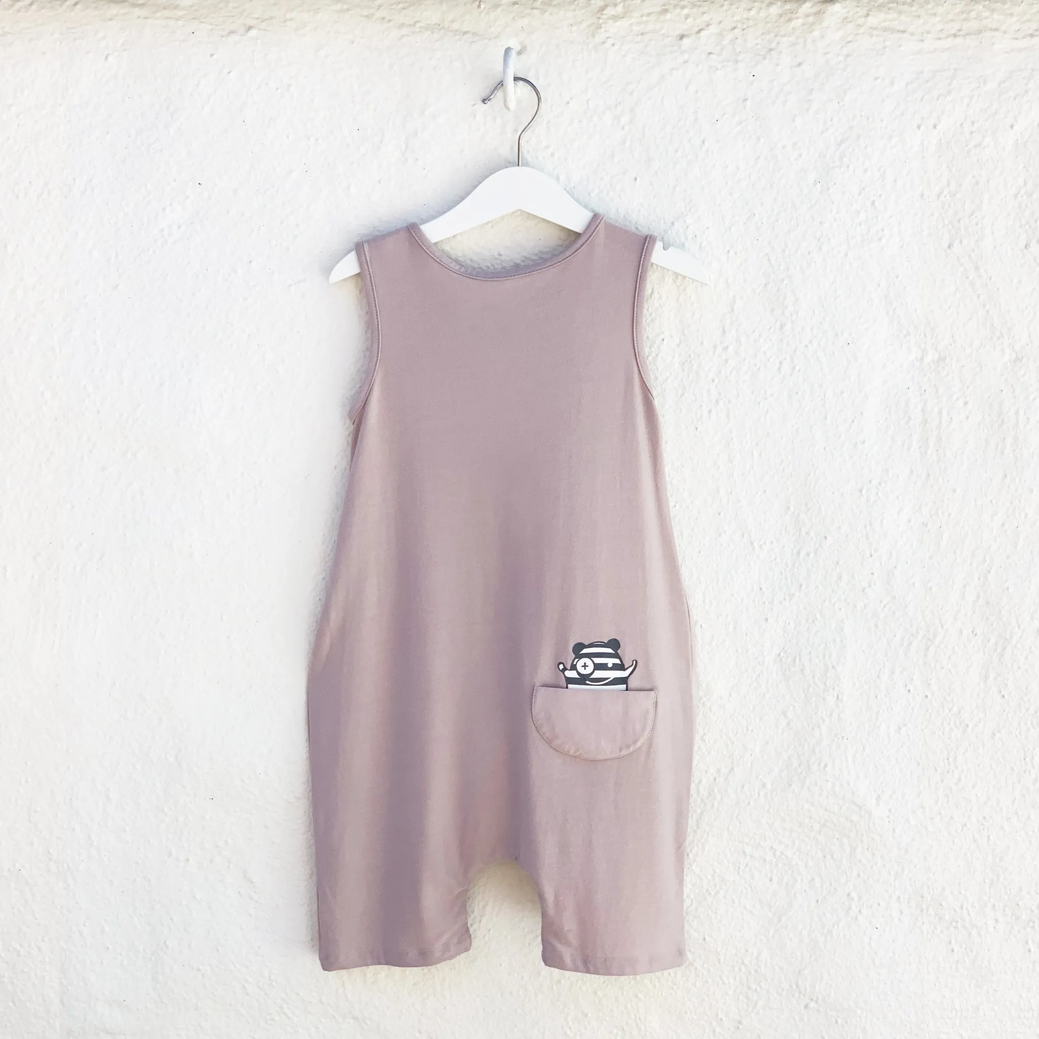 Tank Romper - Mocha