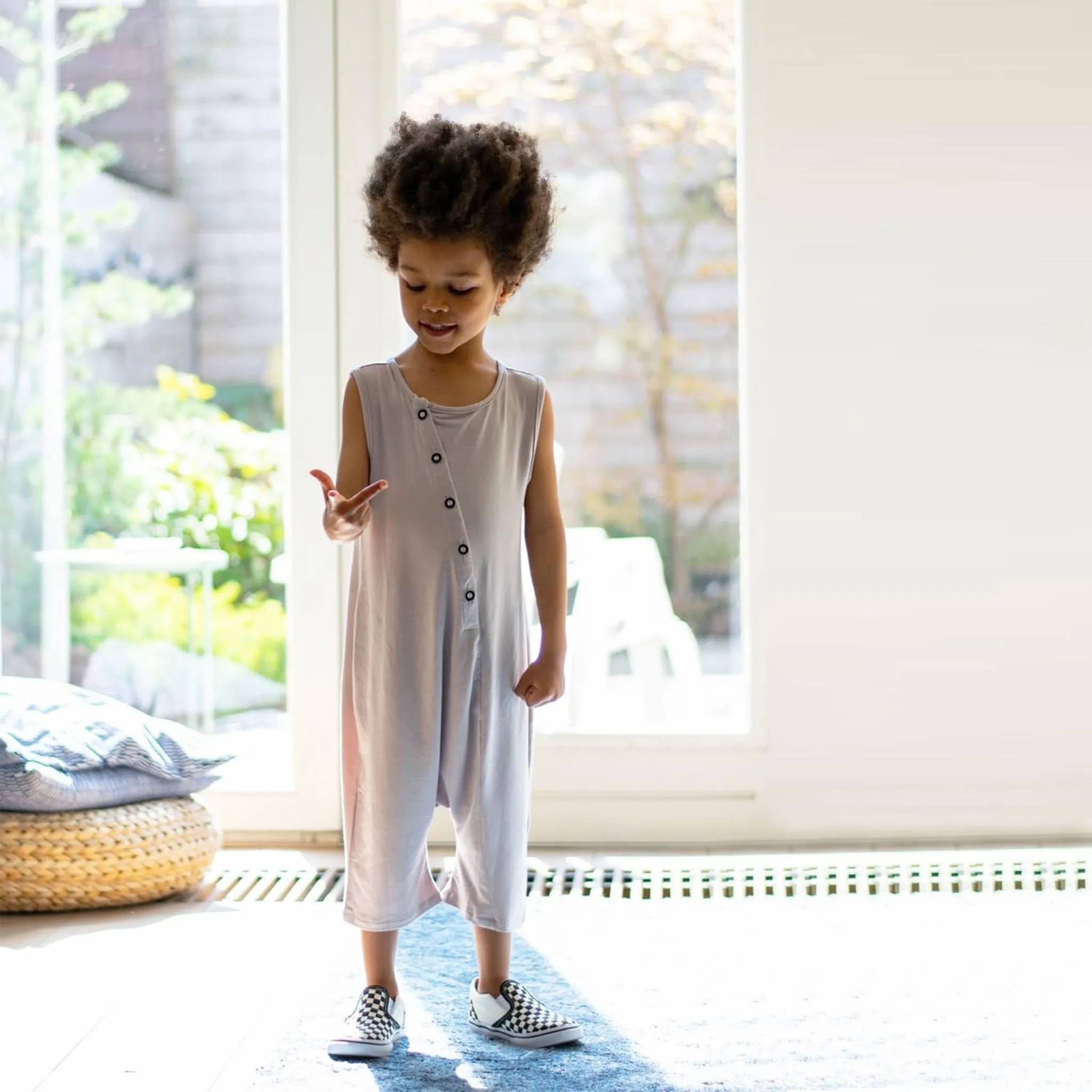 Tank Romper - Mocha