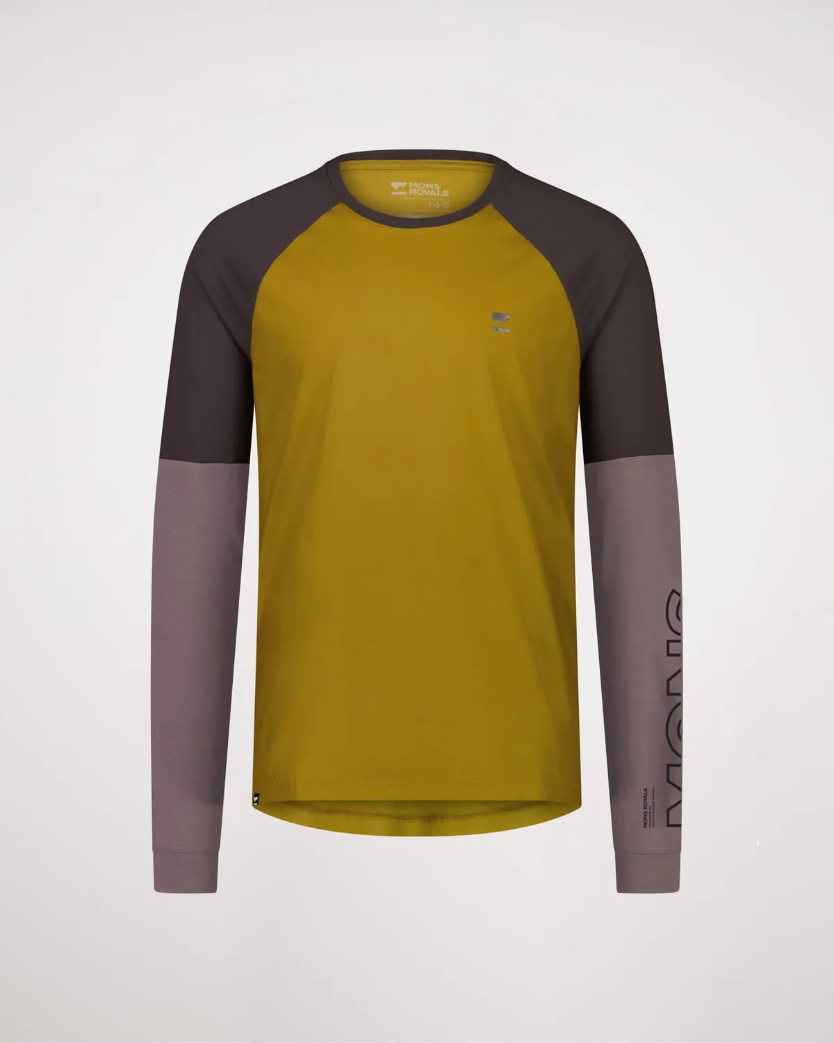 Tarn Merino Bike Wind Jersey - Cumin Dust