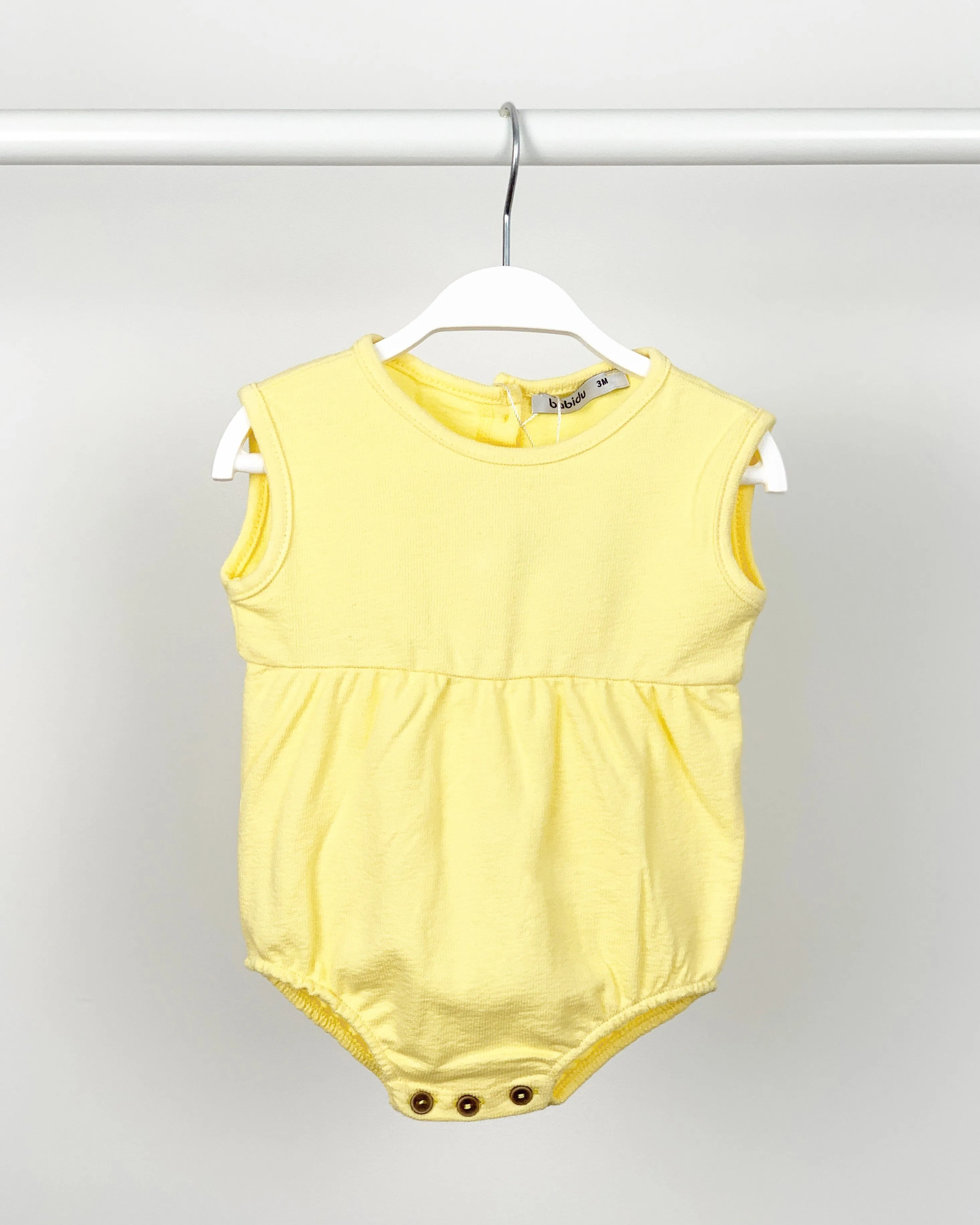 Terry Towelling Lemon Romper