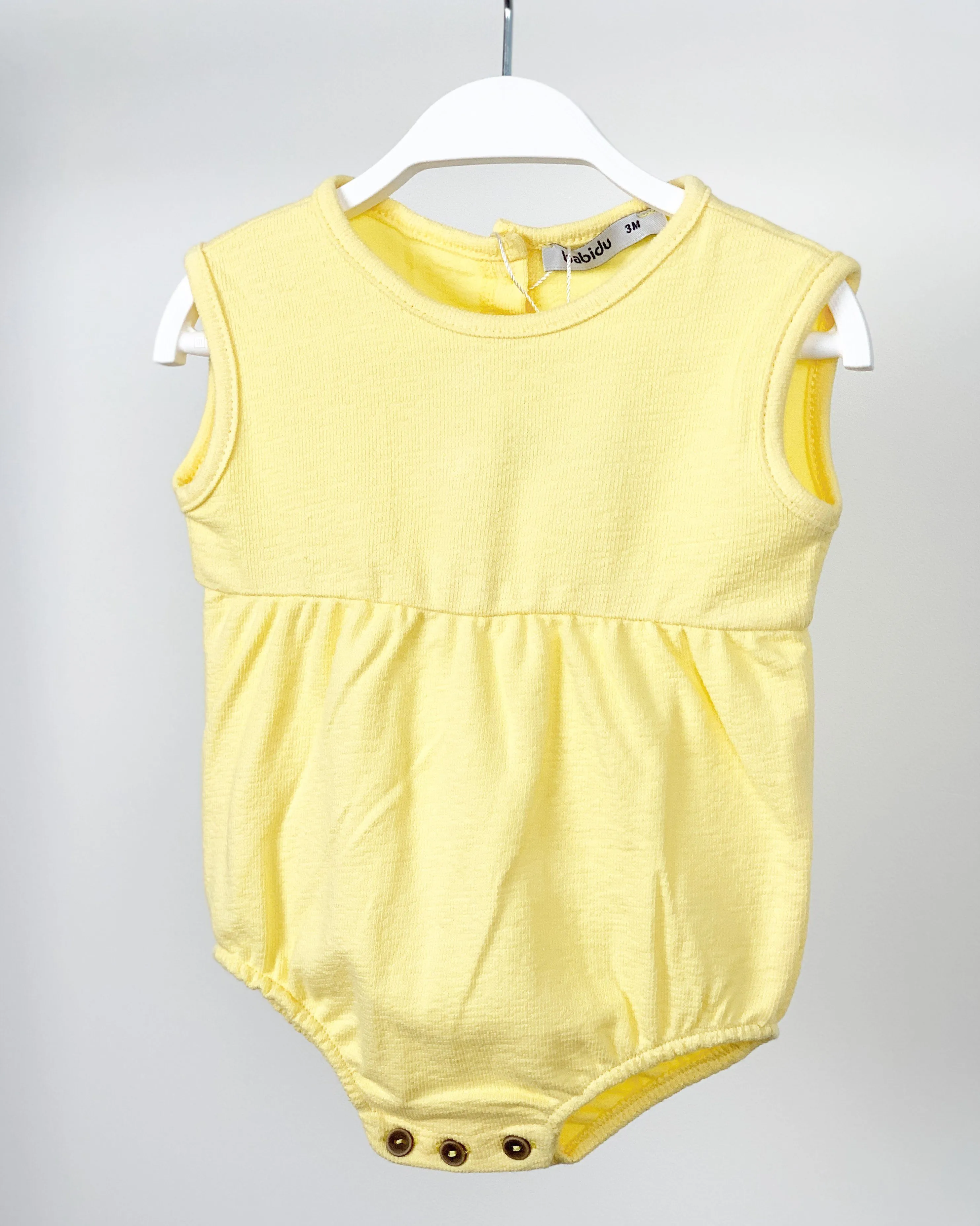 Terry Towelling Lemon Romper