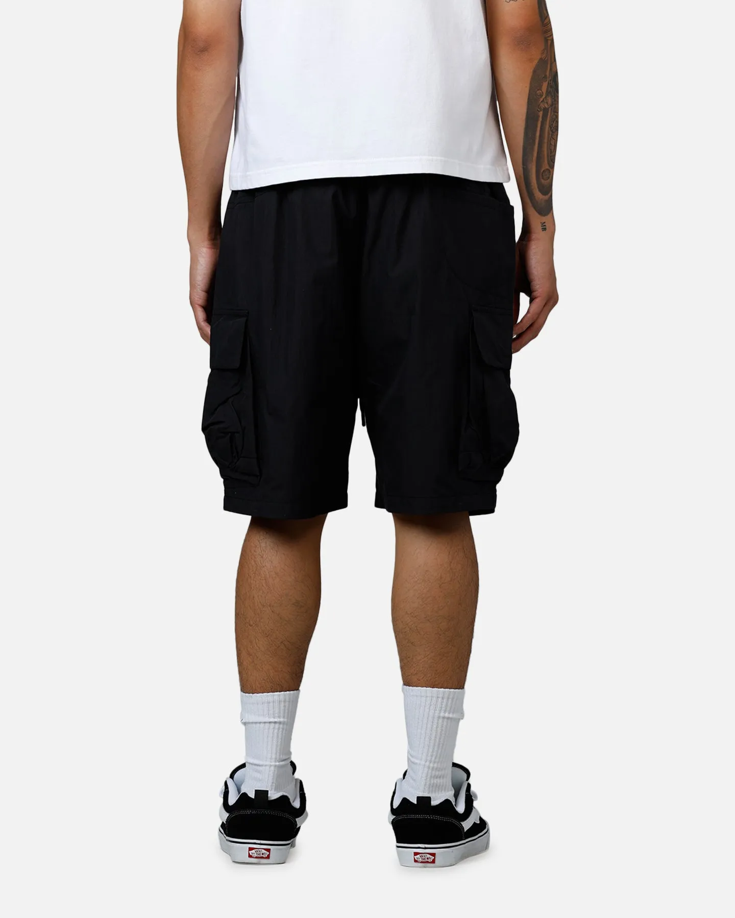 The Anti Order Anti Military Cargo Shorts Black