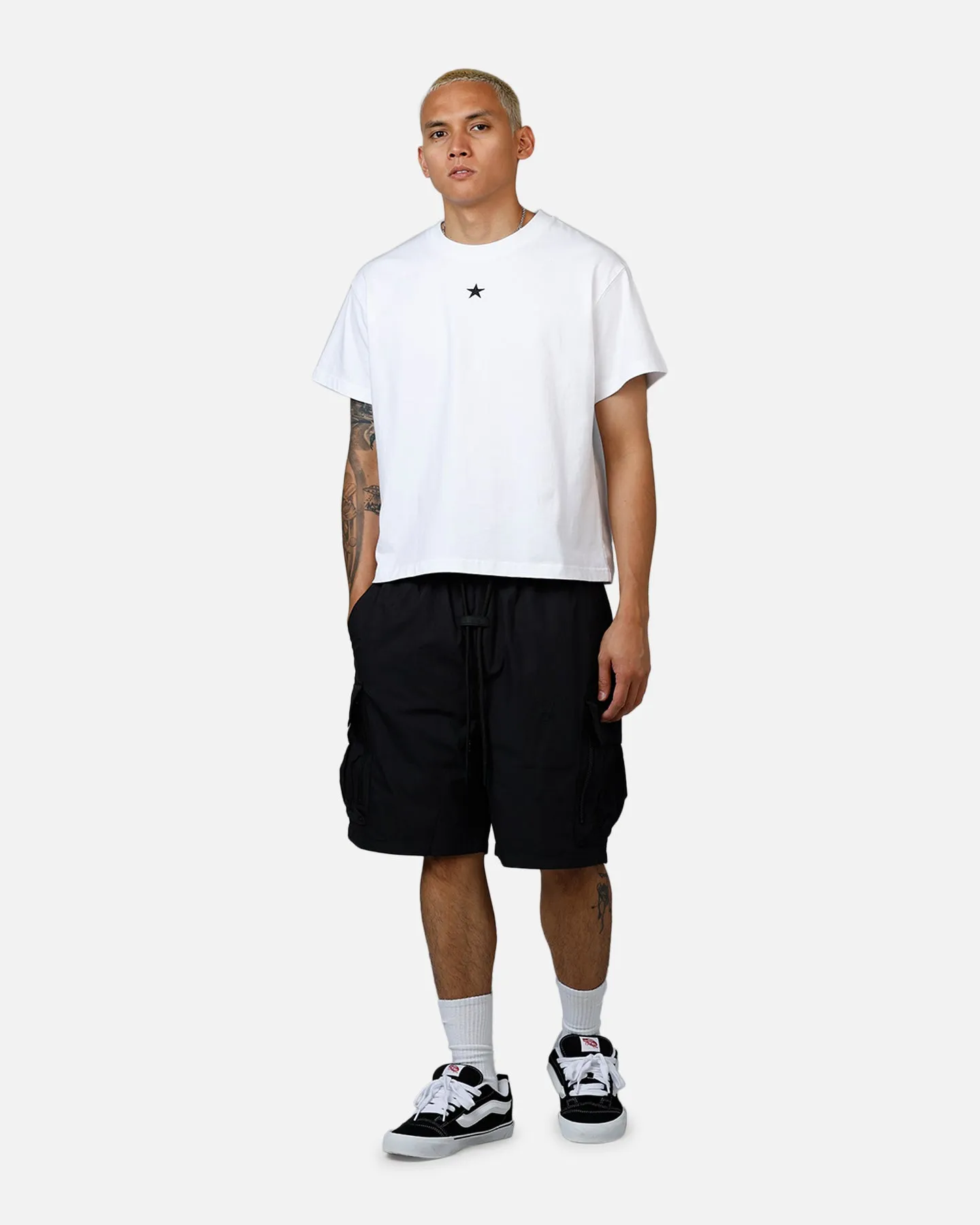 The Anti Order Anti Military Cargo Shorts Black