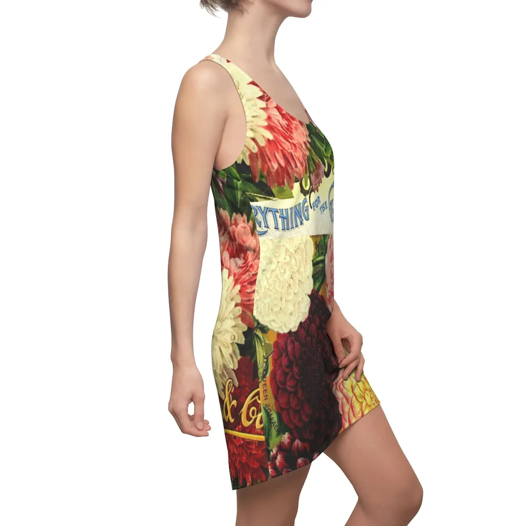 The Dahlia Bush Racerback Dress
