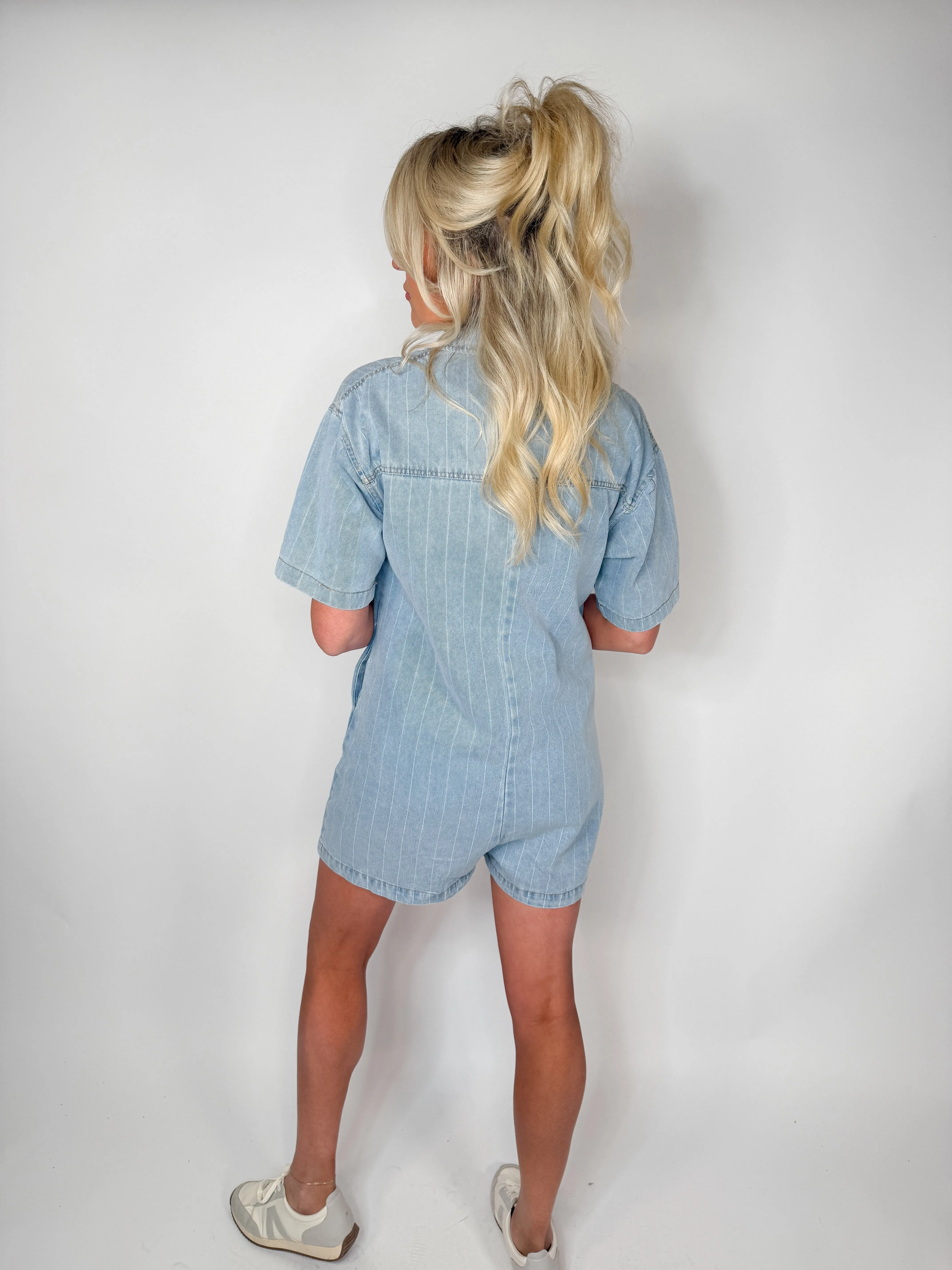 The Everyday Denim Romper