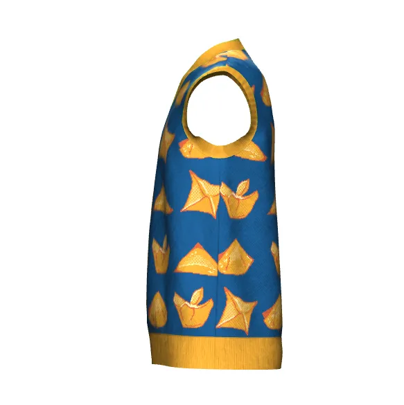The Obsession Crab Rangoon Knit Vest