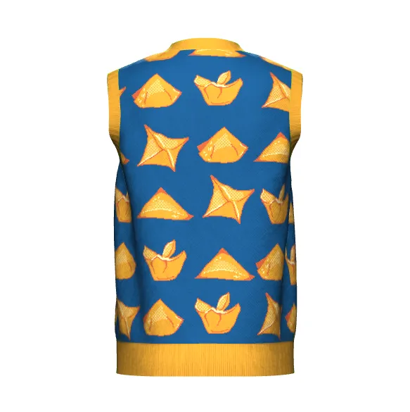 The Obsession Crab Rangoon Knit Vest