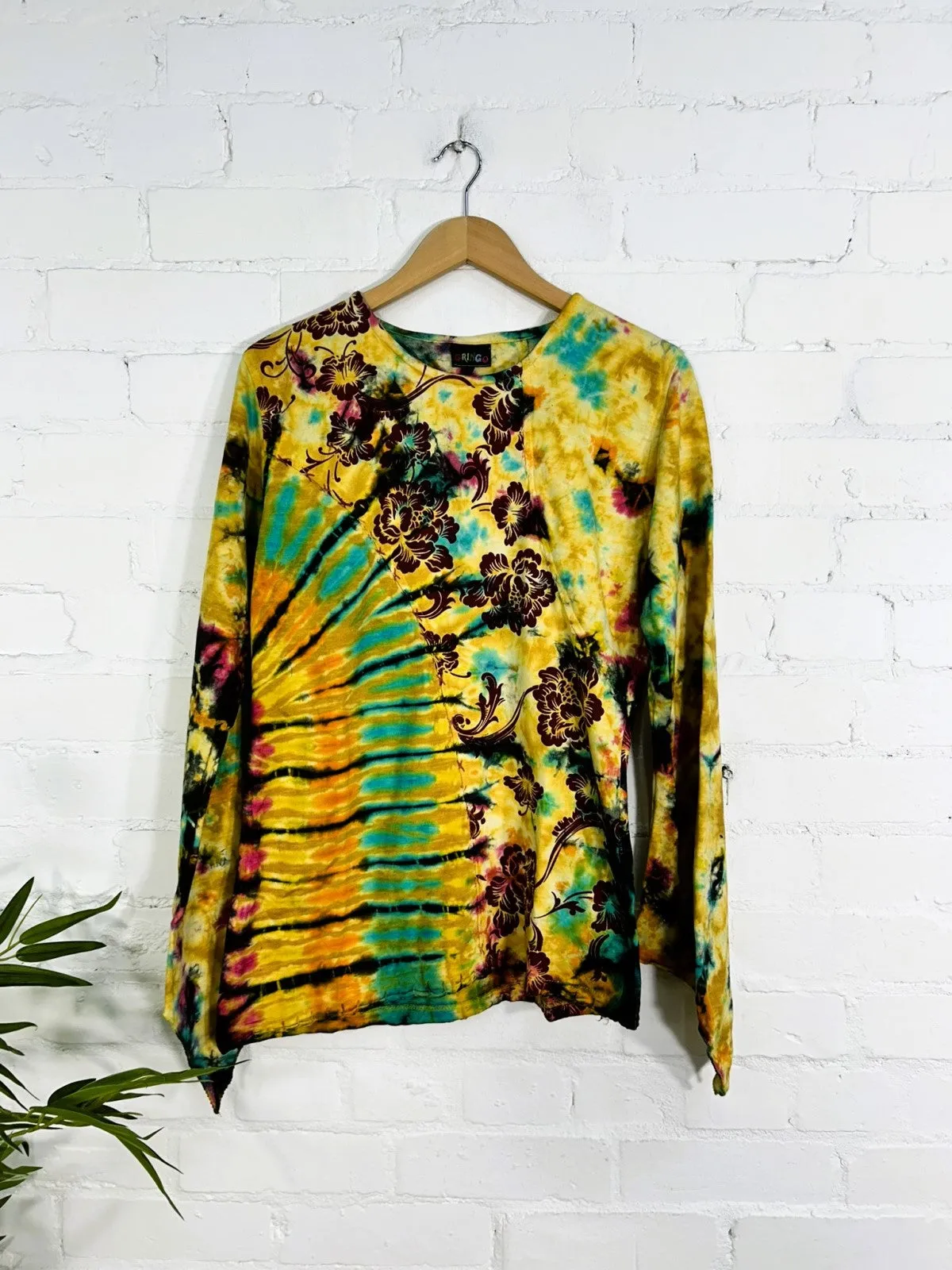 Tie Dye Long Sleeve Top