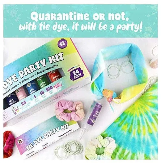 Tie Dye Party Kit - (12-Pack) | Doodle Hog