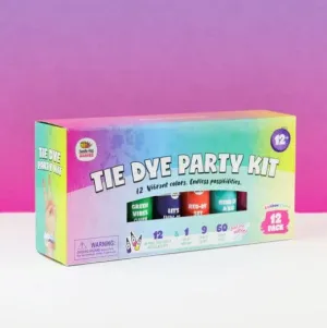 Tie Dye Party Kit - (12-Pack) | Doodle Hog
