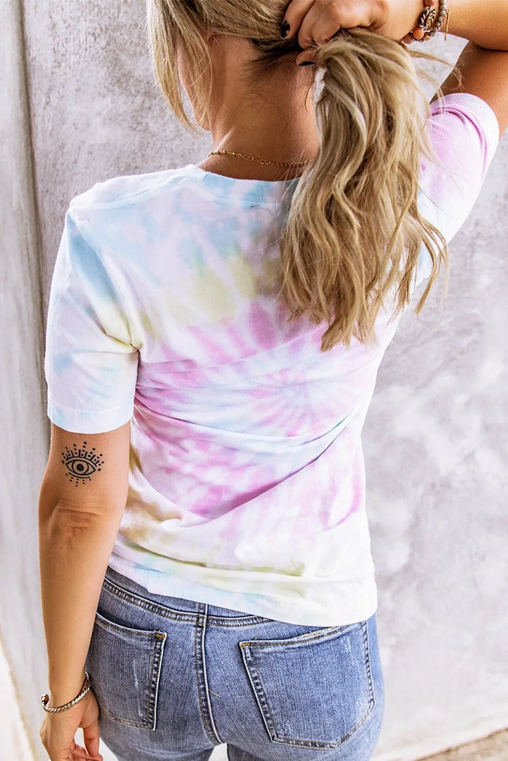 Tie-dye Print Tee