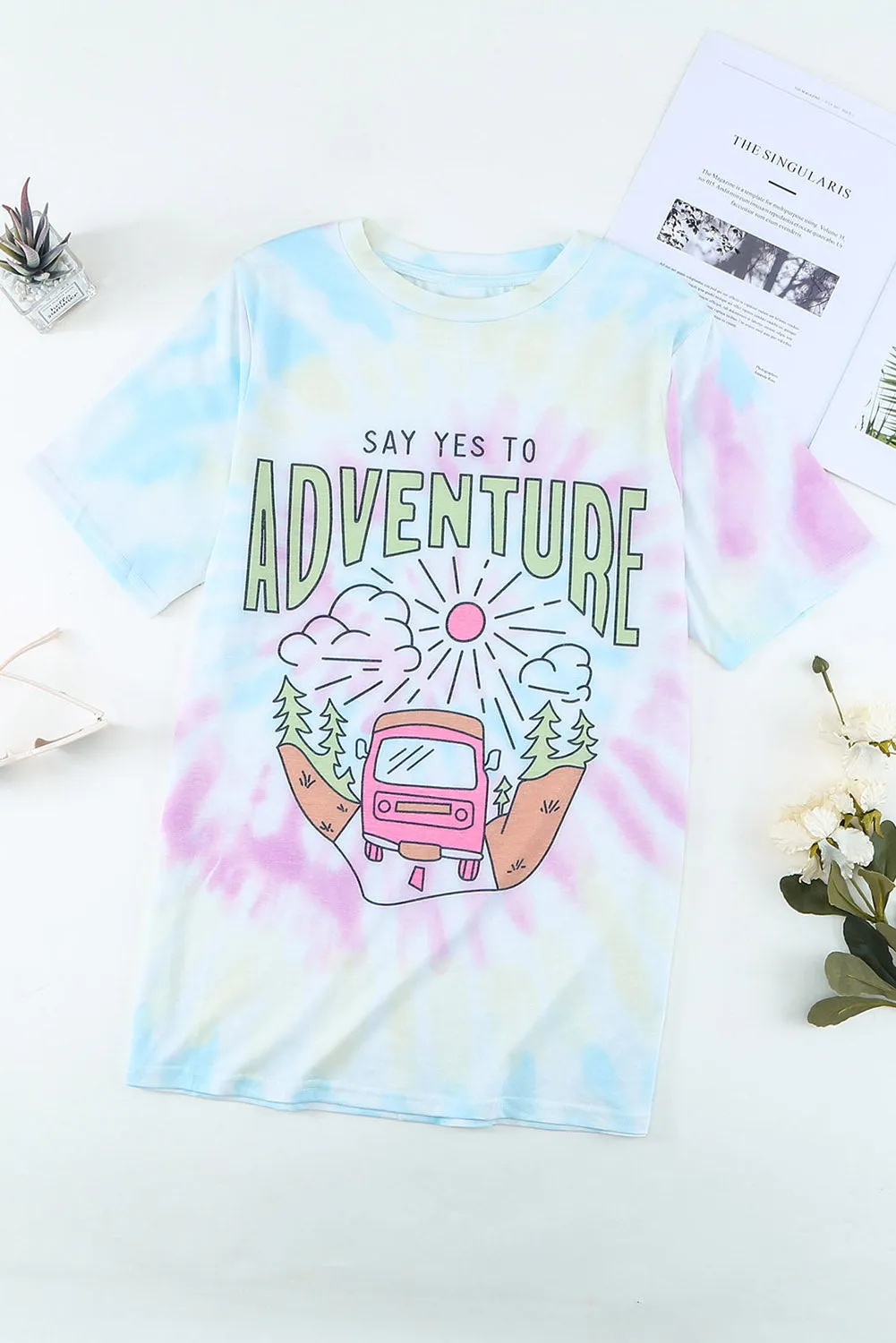 Tie-dye Print Tee