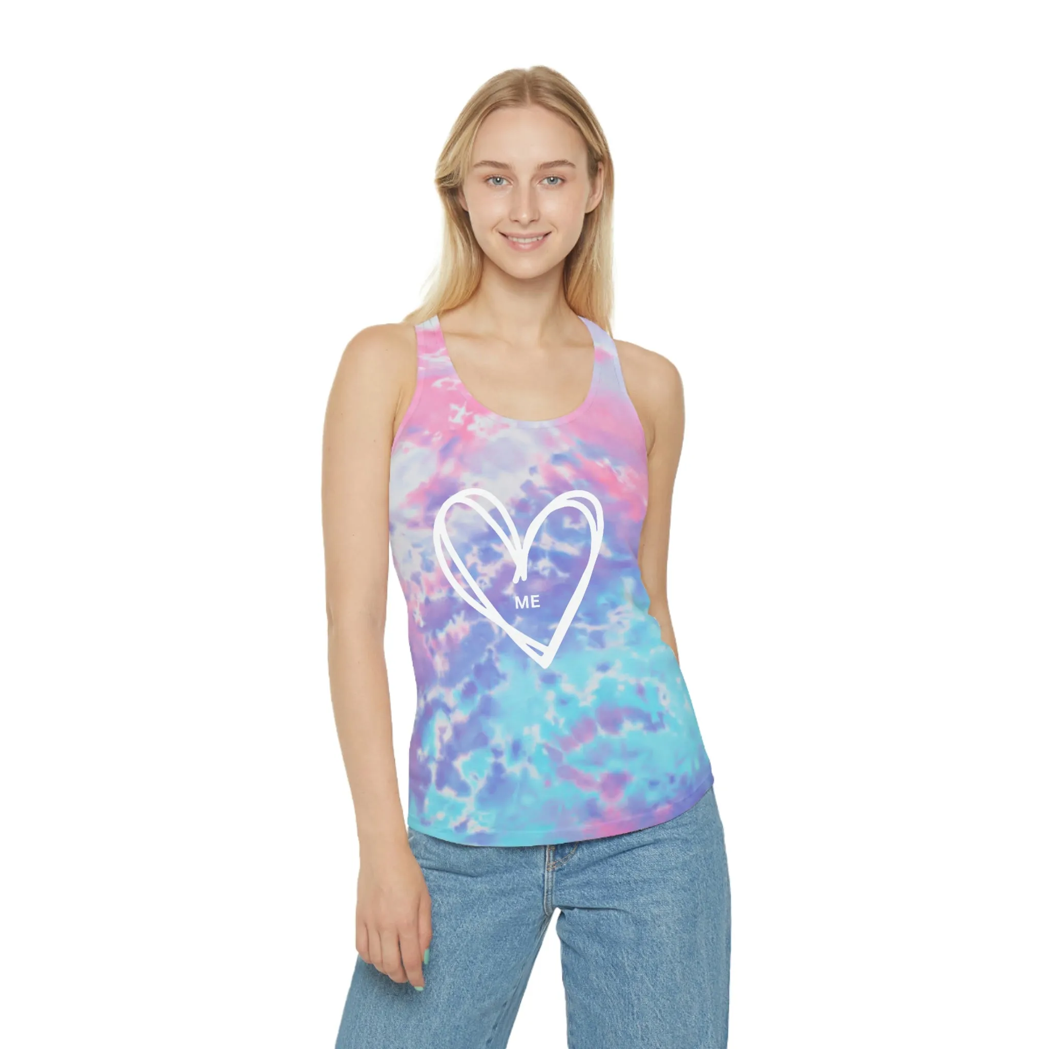Tie Dye Racerback Tank Top