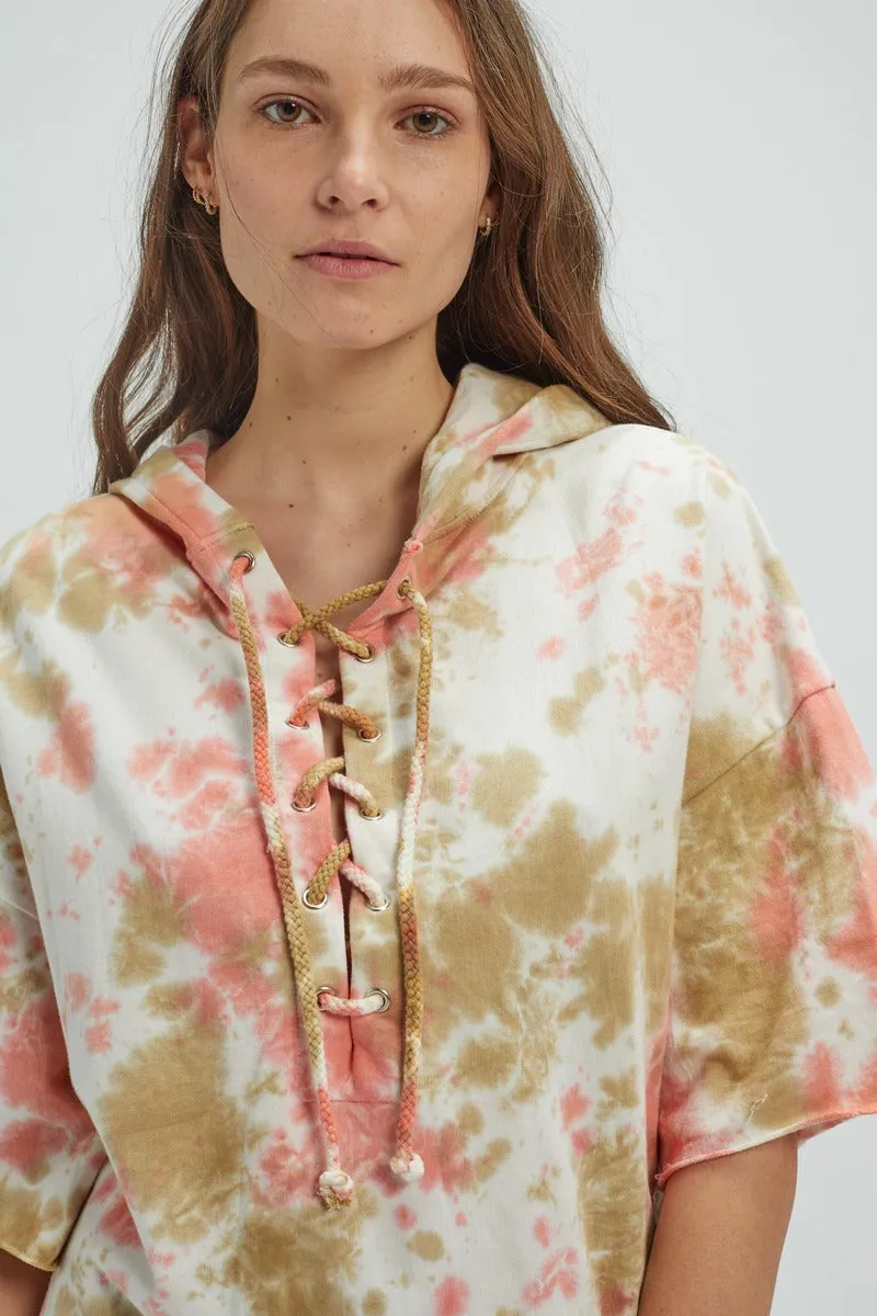 Top Abraho - Green Pink Td