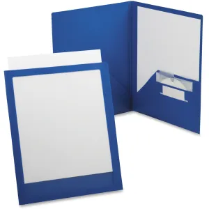 TOPS Oxford ViewFolio Plus Twin Pocket Folders