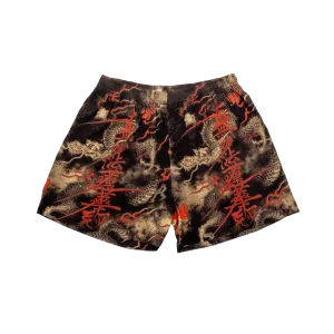 [UNISEX] SHANE TAN X LOCO MOSQUITO "DAIMOKU DRAGON" SHORTS