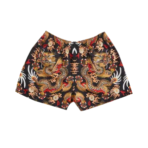 [UNISEX] TOMAS TOMAS X LOCO MOSQUITO 108 DRAGONS BLACK SHORTS
