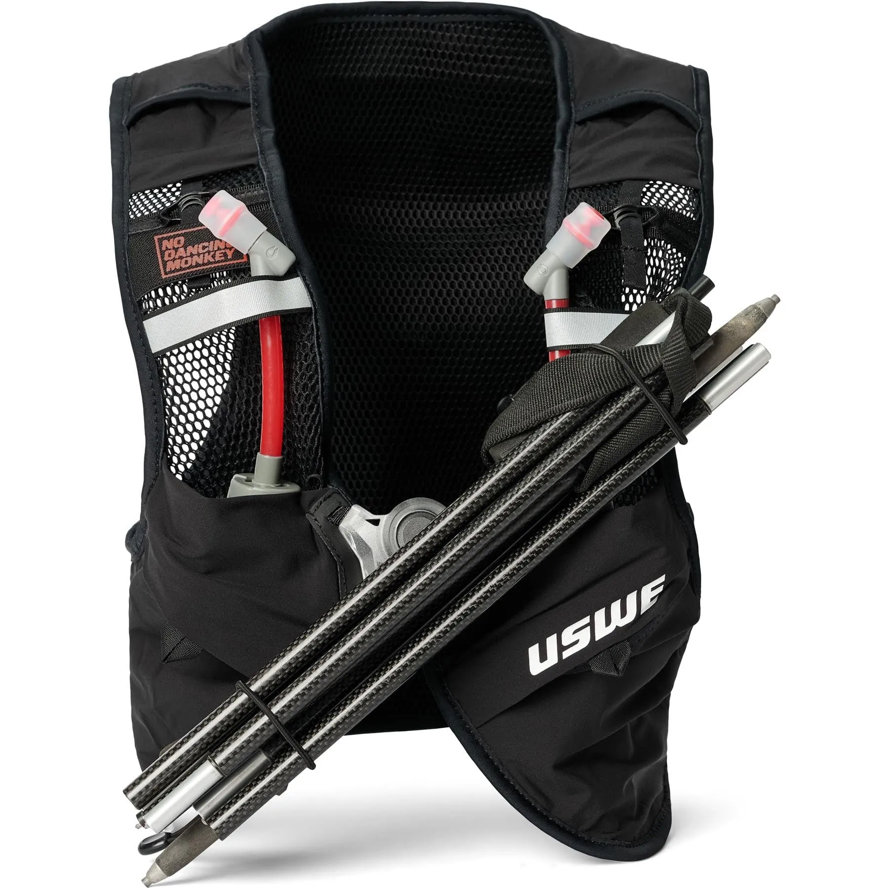 USWE Pace 8L Trail Running / Hiking Hydration Vest - Black