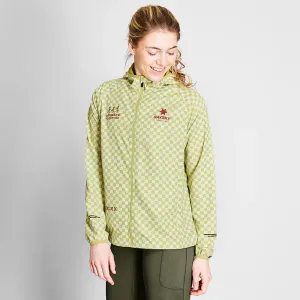 W Checker Pace Jacket | Green
