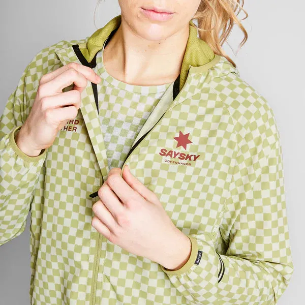 W Checker Pace Jacket | Green