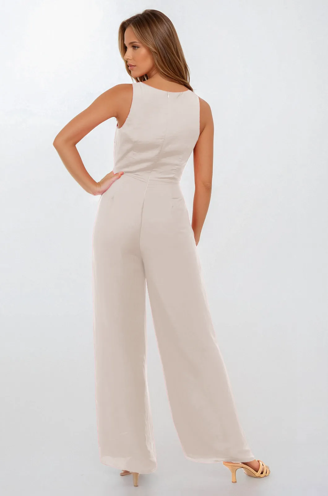Waist Cut Out Jumpsuit
